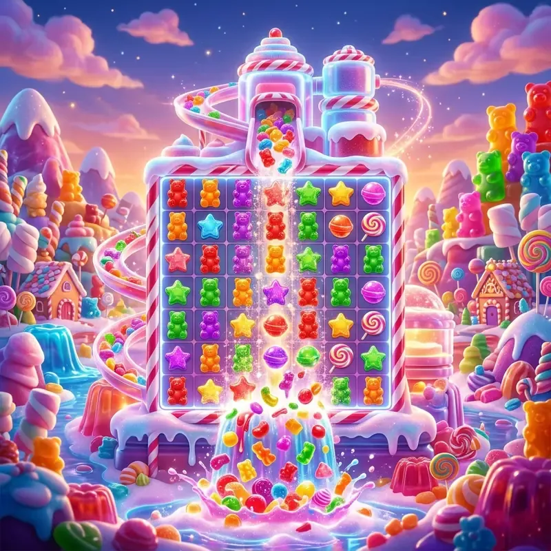 Sugar Rush demo, zasady gry i