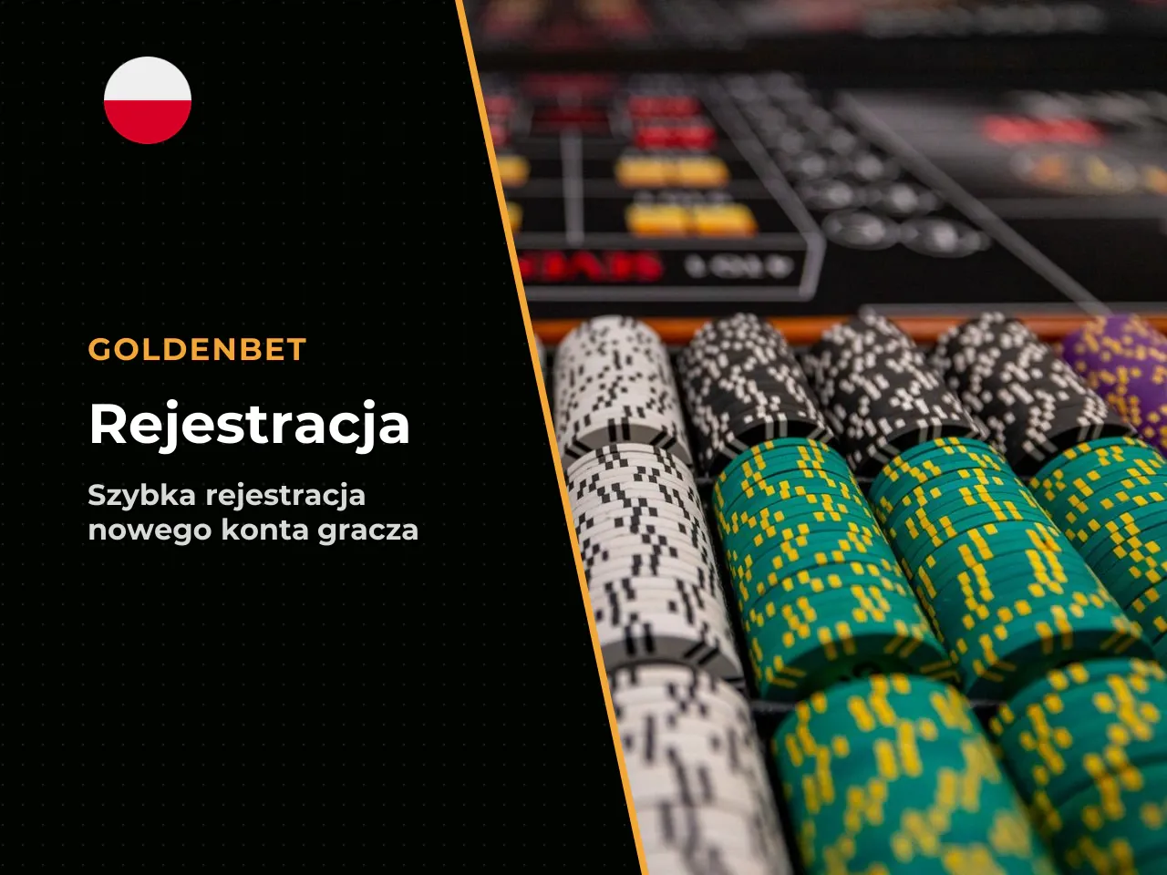 Goldenbet Sign Up rejestracja nowego gracza