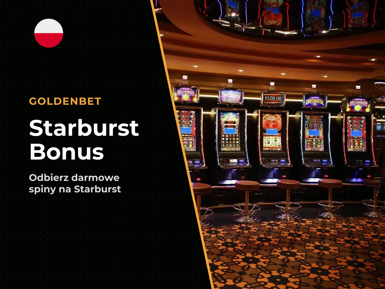 Bonus Starburst, darmowe spiny i oferta