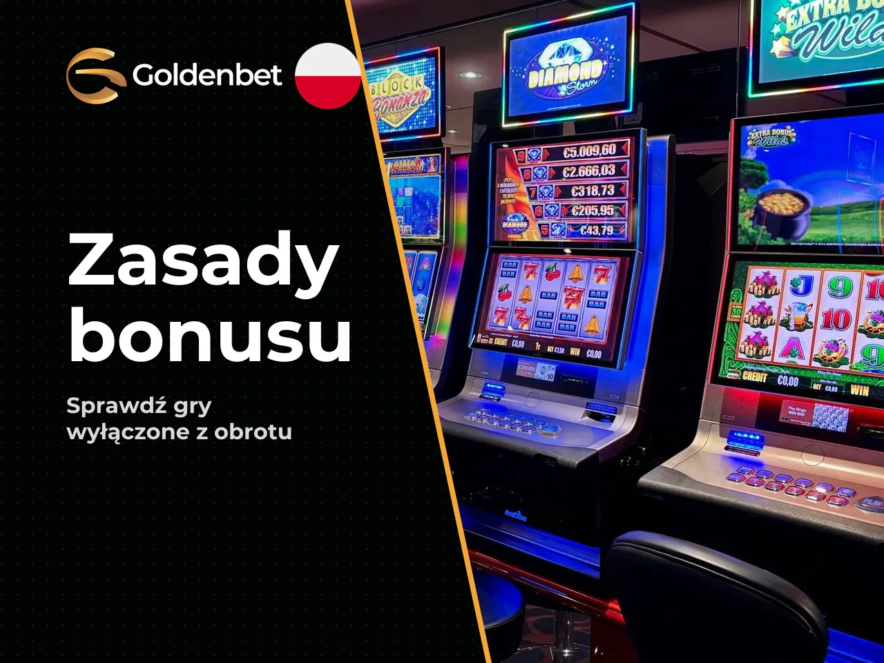 Lista gier wyłączonych z obrotu bonusem