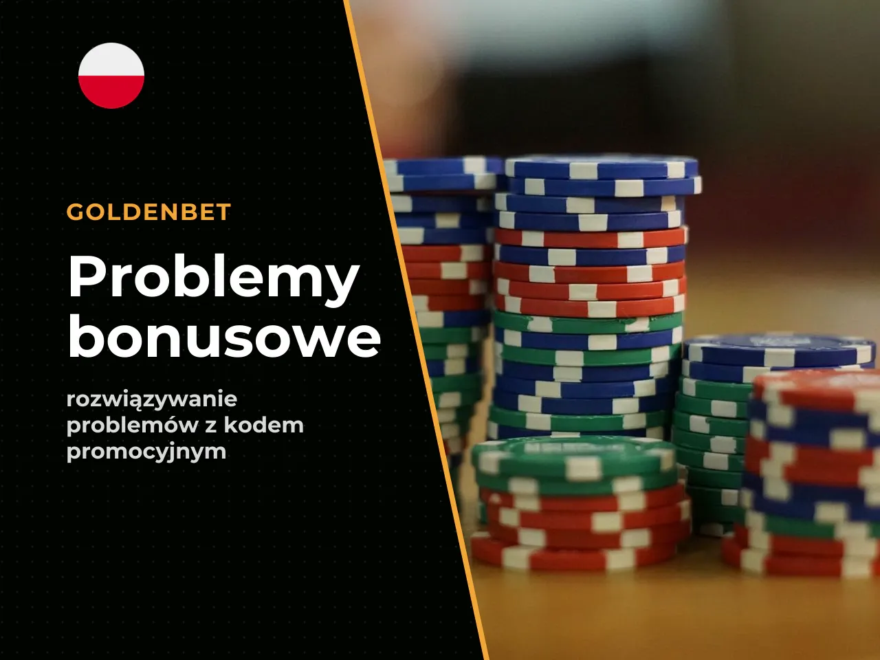 Co zrobić, gdy kod promocyjny Goldenbet