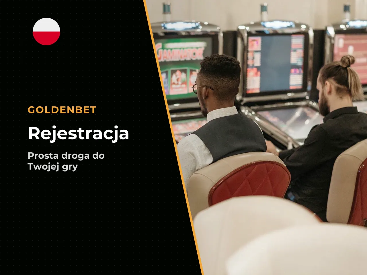 Rejestracja, oferta i start playing. Droga