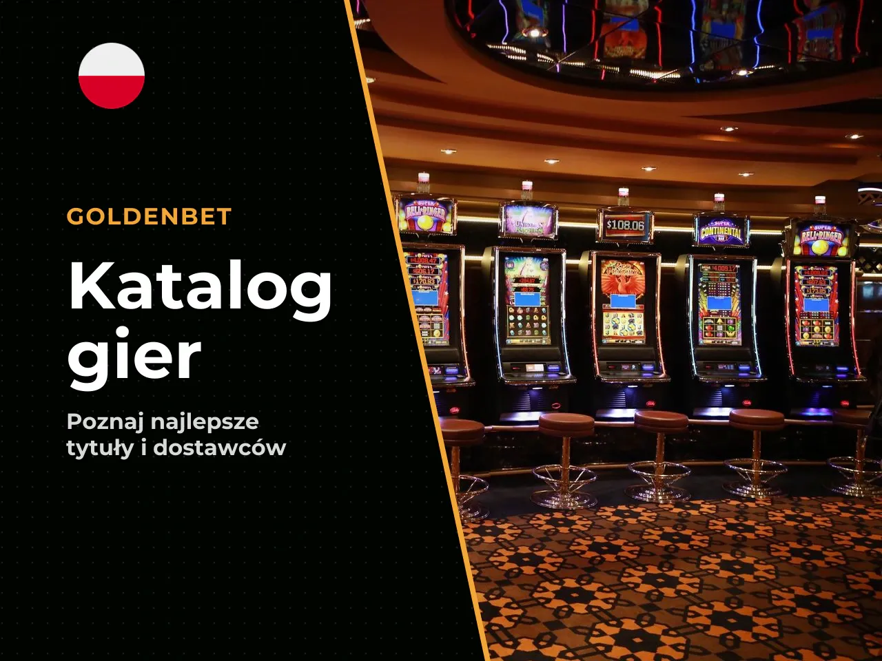 Katalog gier, game providers i dostępność