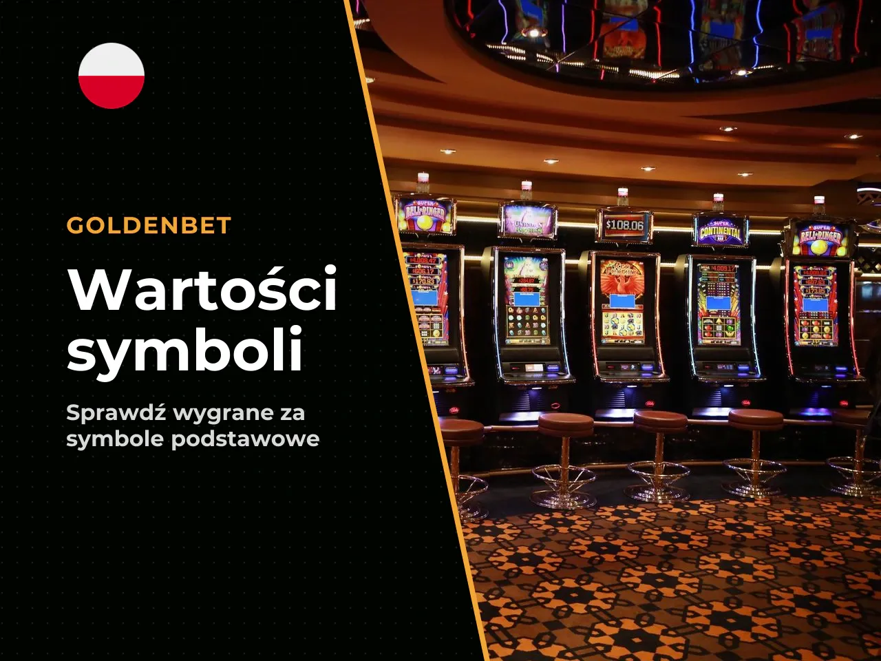 Symbole podstawowe i ich wartość. Wypłaty